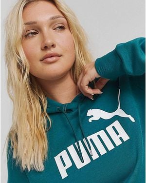 PUMA Essentals Logo Hoodie - Blue