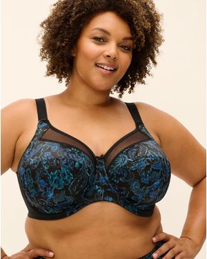 Goddess Kayla Full Cup Bra - Blue