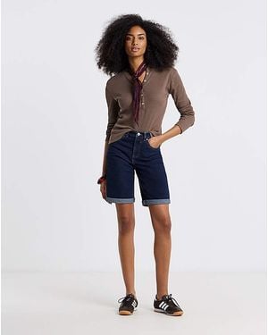 Simply Be 24/7 Knee Short - Blue