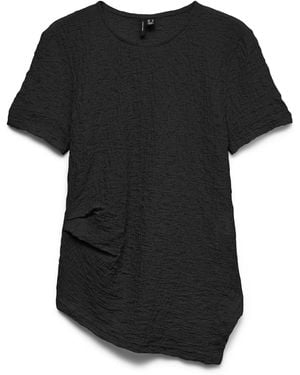 Vero Moda Alissia O-Neck Jersey Top - Black