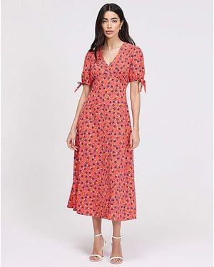 Finery London Gabirella Dress - Red