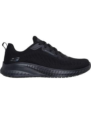 Skechers Workwear Skechers Squad Chaos Sr Awoa Work Shoe - Black