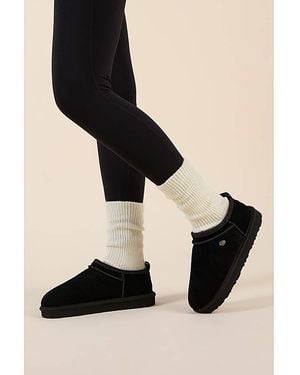 Just Sheepskin Georgie Boot Slippers - Black