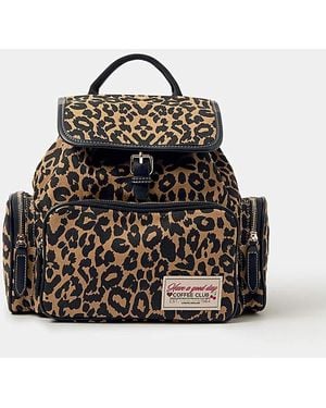 Accessorize Print Backpack - Black