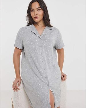 Pretty Secrets Pretty Lounge Nightie - Grey