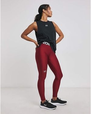 Under Armour Hg Authentics Legging - Red
