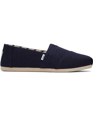 TOMS Alpargata Slip On Shoe - Blue