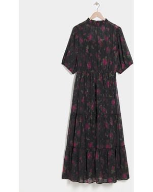Joanna Hope High Neck Maxi Dress - Blue