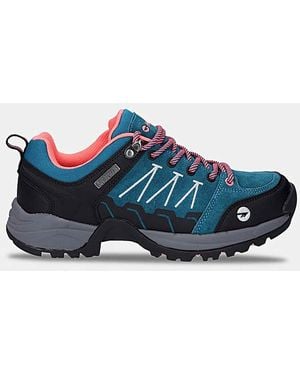 Hi-Tec Hi Tec Torca Low Waterproof Trainer - Blue