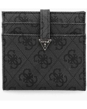 Guess Sibel Logo Card Case - Black