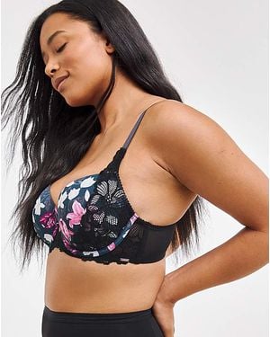 DORINA Curves Magnolia Balcony Bra - Black