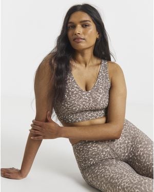 Sweaty Betty Ultimate Studio Voop Bra - Grey