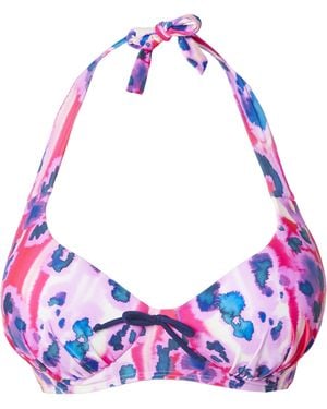 Joe Browns Animal Bikini Top - Pink