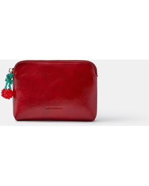 Accessorize Cherry Charm Coin Purse - Red