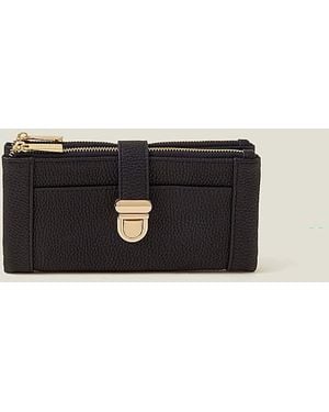 Accessorize Push Lock Wallet - Black