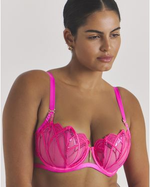 Ann Summers Decadence Balcony Bra - Pink