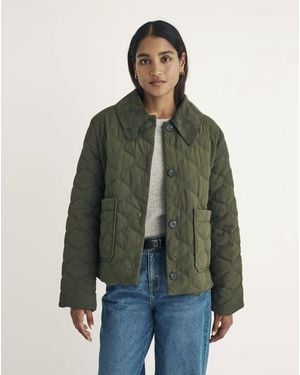 Nobody's Child Quilted Jacket - Green