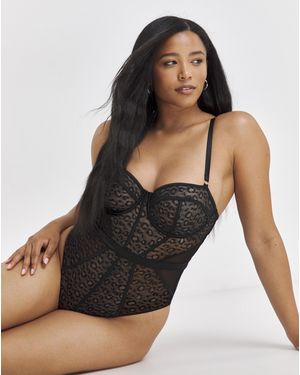 Figleaves Pimlico Balcony Body - Black