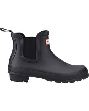 HUNTER Original Chelsea Boots - Black
