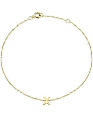 iJewel 9 Carat-Z Initial Bracelet - Metallic