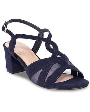 Patricia Green Flat Sandals Navy And White Sandals Ladies Paradox