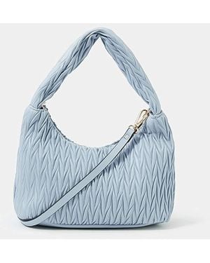 Accessorize Quilted Crossbody - Blue