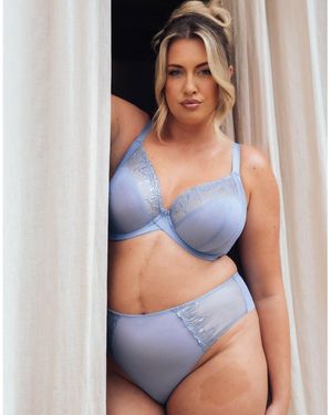 Curvy Kate Flare Full Plunge Bra - Blue