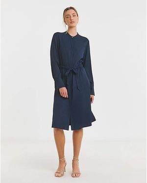 Tommy Hilfiger Soft Shirt Dress - Blue