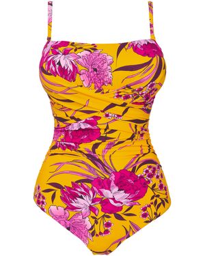 MAGISCULPT Bandeau Swimsuit - Pink