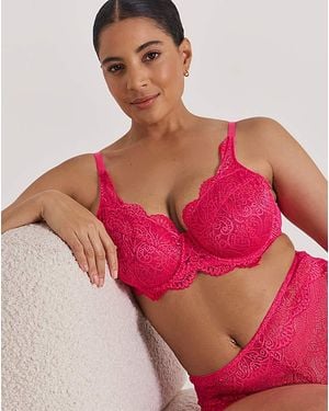Pretty Secrets Mila Full Cup Bra - Red