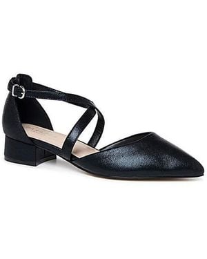 Paradox London Fabienne Wide Fit Shoes - White