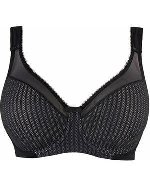 Berlei Beauty Stripe Minimiser Blk/Gry - Black
