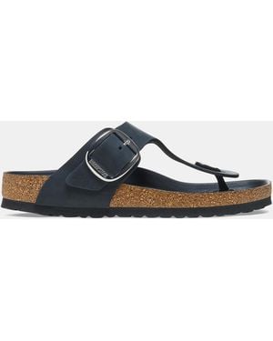Birkenstock Gizeh Lea Buckle Sandals - White