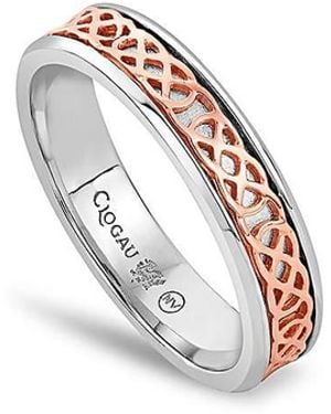 Clogau Annwyl Slim Ring - White