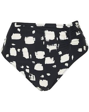 Panache Midi Gather Bikini Pant - Natural