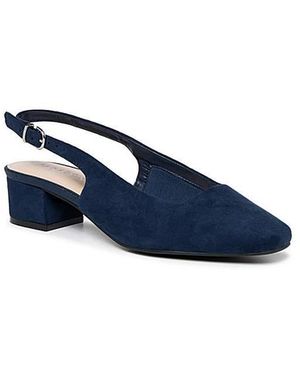 Paradox London Giulietta Wide Slingbacks - Blue
