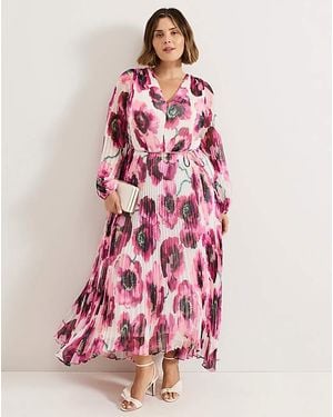 Phase Eight Floral Maxi Dress - Pink