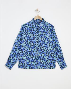 Dancing Leopard Nevada Shirt - Blue