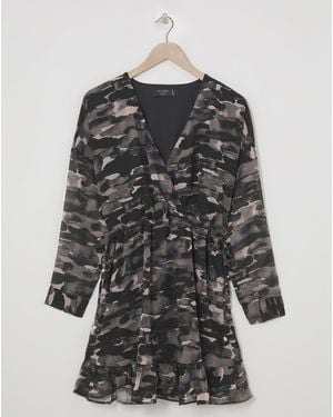 Religion Halo Mini Dress - Black