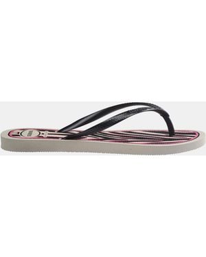 Havaianas Slim Animal Sandals - White