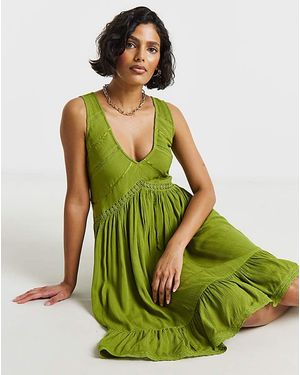Green Smock Dresses for Women - Up to 85% off | Lyst UK