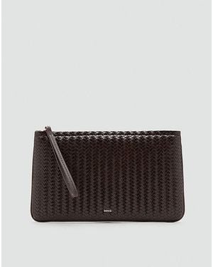 Mango Braided Large Purse - Black