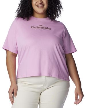 Columbia Columbia North Cascades Relaxed T-Shirt - Purple