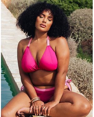 Curvy Kate Ibiza String Bikini Top - Black