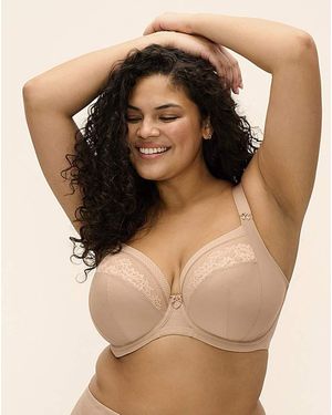 Elomi Nerina Plunge Wired Bra - Brown