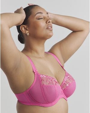 Elomi Charley Plunge Wired Bra - Pink