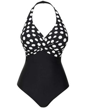 Figleaves Tailor Swimsuit - Black