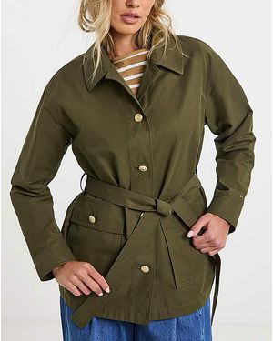 Tommy Hilfiger Cotton Jacket - Green