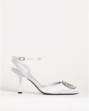 JD Williams Joanna Hope Embellished Shoe E Fit - Natural