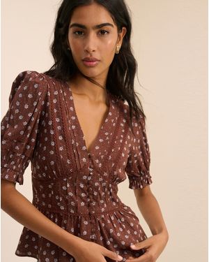 Nobody's Child Nobodys Child Seren Top - Brown
